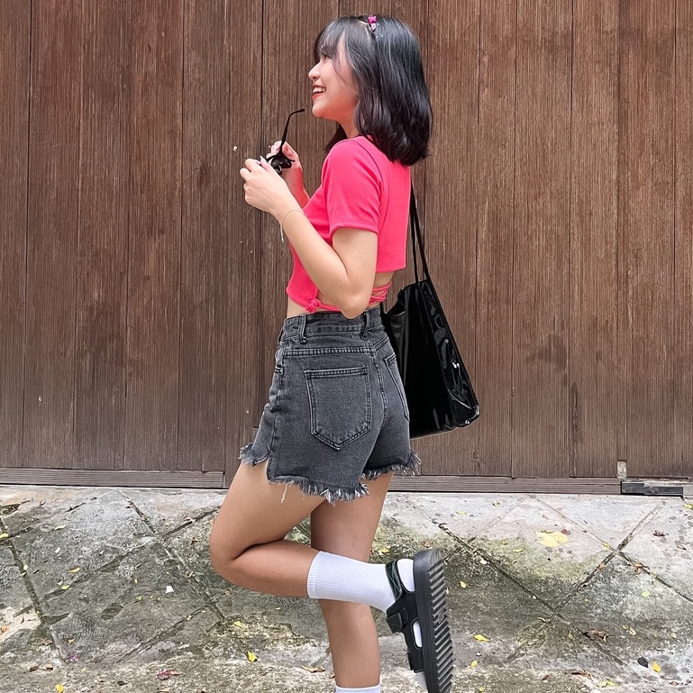 Áo croptop rio Miều trẻ trung năng động TT16