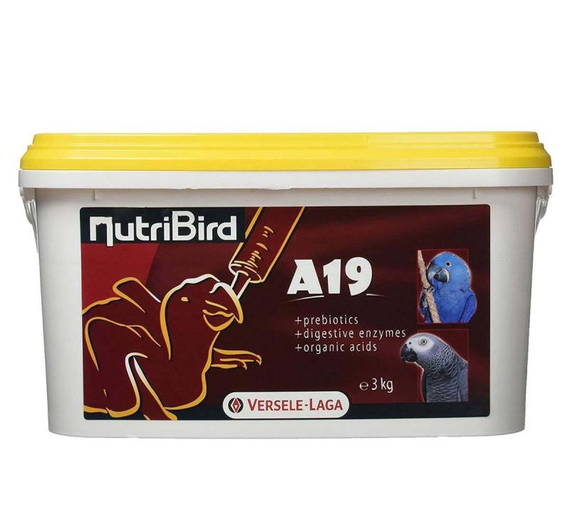 BỘT NUTRIBIRD A19 DINH DƯỠNG CHO VẸT NON-XUẤT XỨ: BỈ