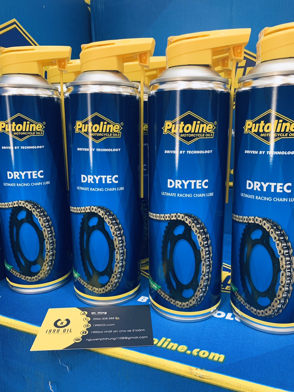 CHAI XỊT DƯỠNG SÊN PUTOLINE DRYTEC