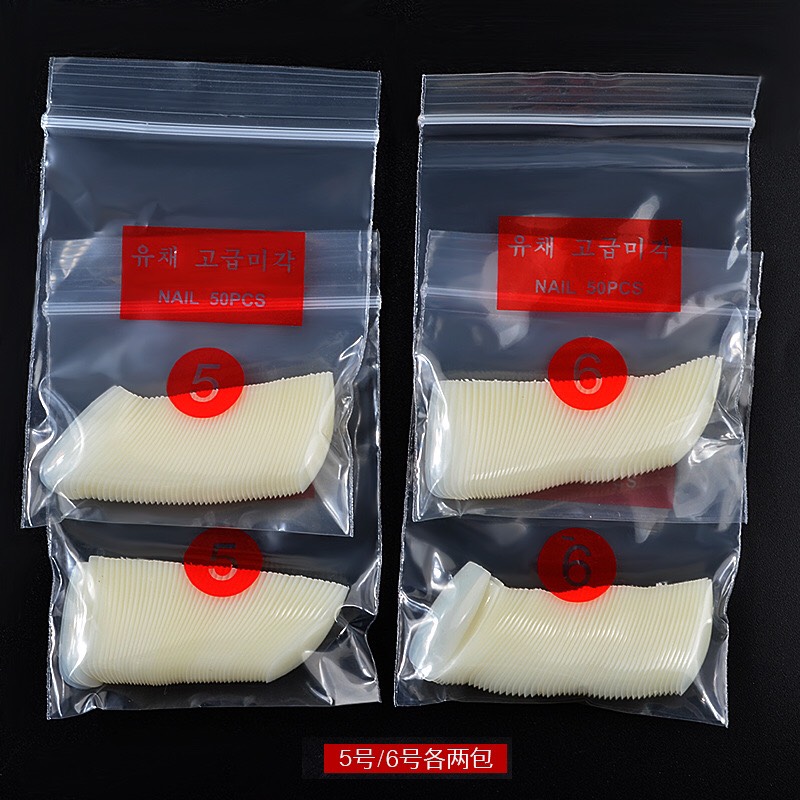 Móng Úp Gói Dáng Thang ( Gói 500 Móng Đủ Size )
