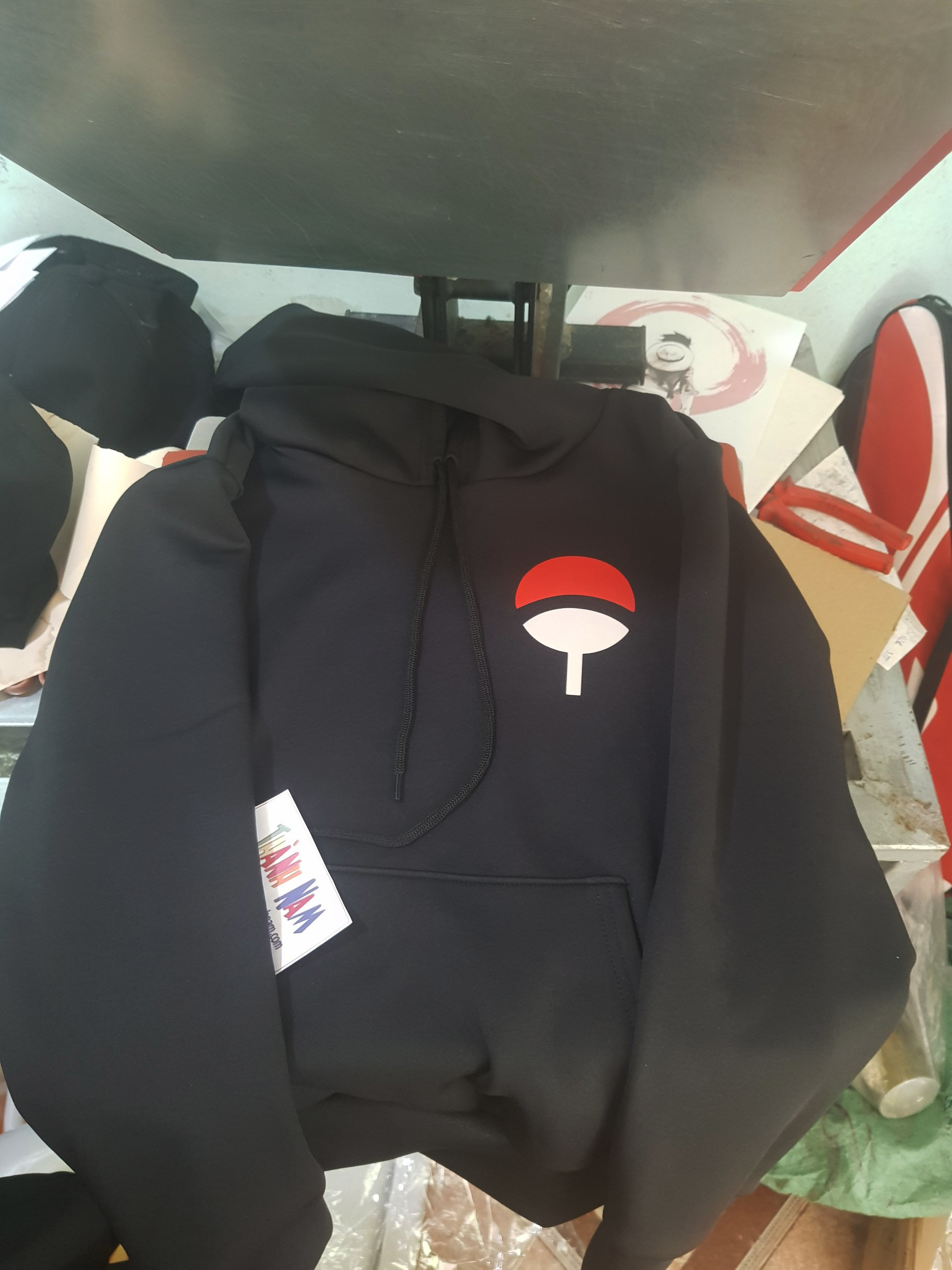 áo Uchiha, áo hoodie gia tộc Uchiha Naruto phản quang