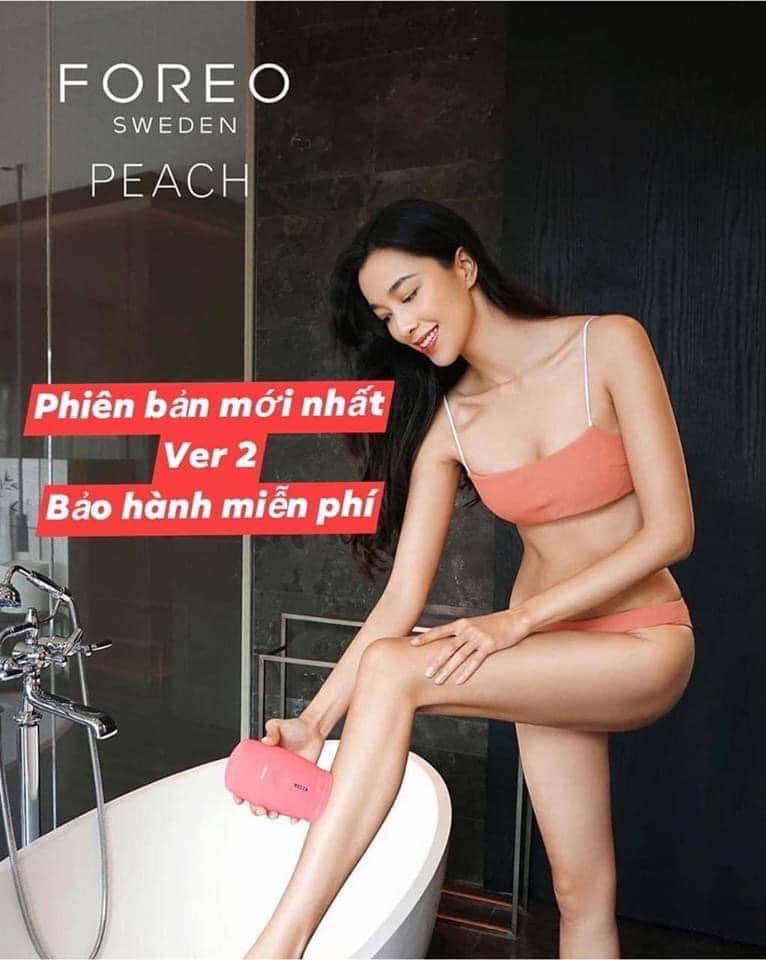 Máy triệt lông Foreo Peach