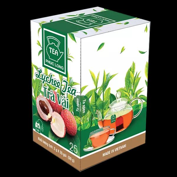 trà vải túi lọc phúc long