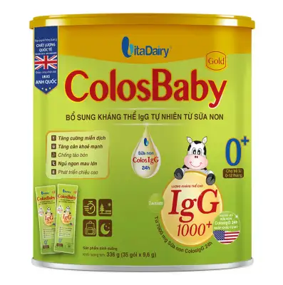 [HCM]Sữa Non ColosBaby Gold Số 0+ 800g - IgG 1000+ (COLOS BABY - COLOSBABY - Colos baby)