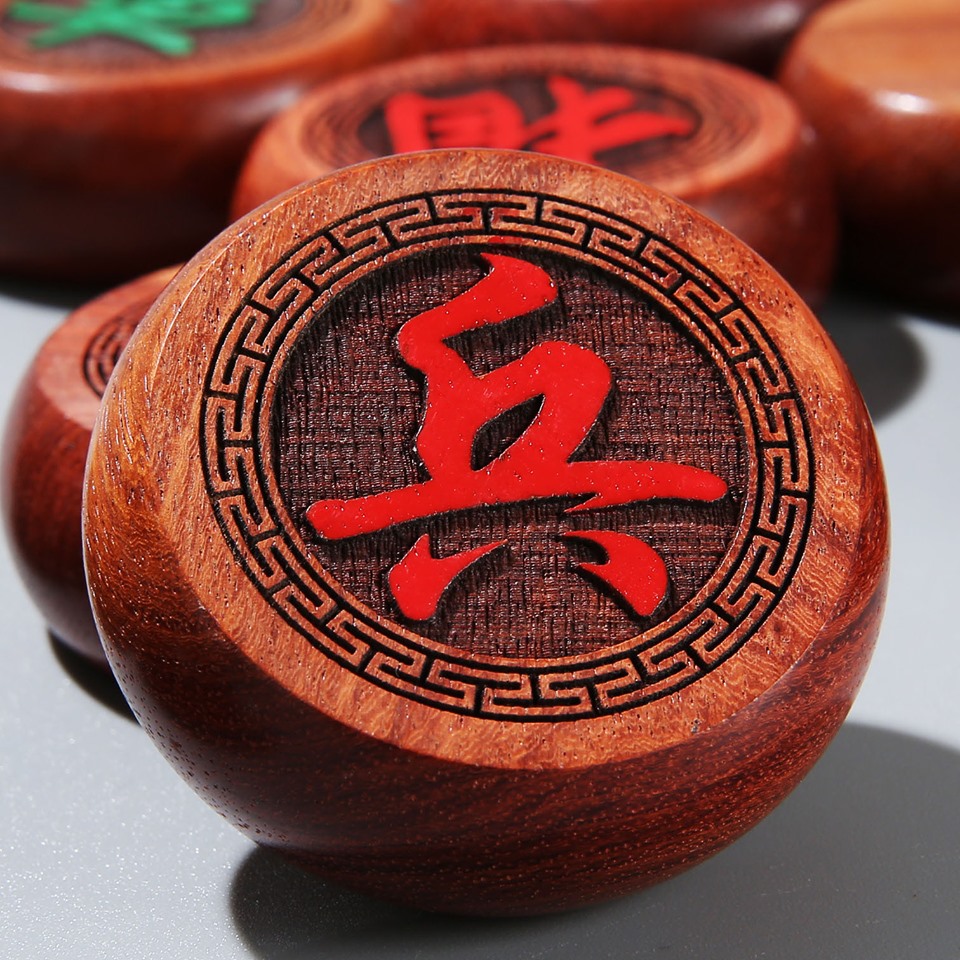 cờ tướng gỗ hương quân 4cm