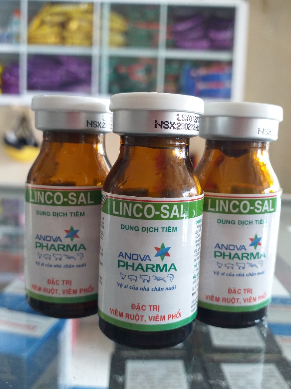 Linco-sal 100ml - viêm ruột, viêm phổi