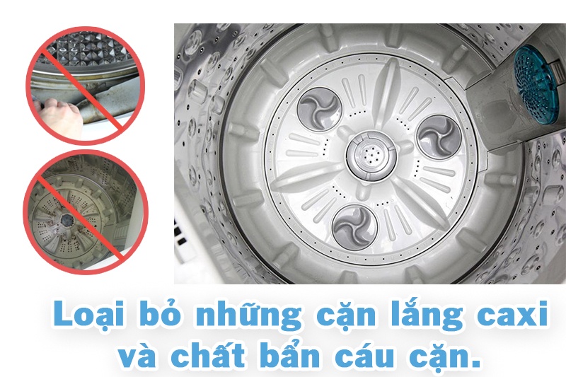BỘT TẨY VỆ SINH LÒNG MÁY GIẶT Sandokkaebi