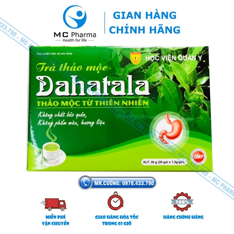 {Chính Hãng} Trà Dahatala Học viện quân y {Hỗ trợ giảm viêm loét dạ dày}