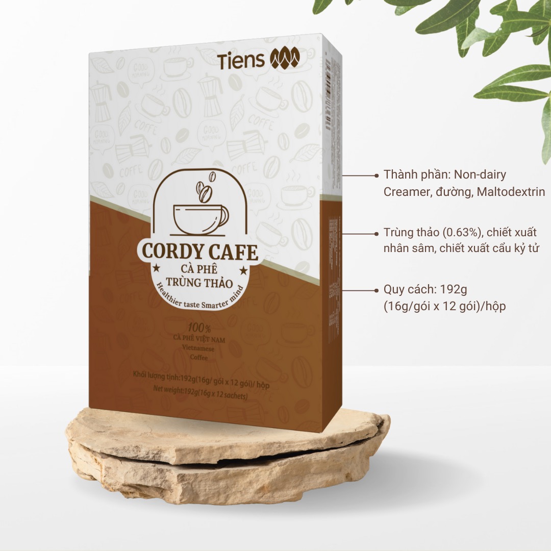 Cà phê Trùng thảo giúp sảng khoải tinh thần