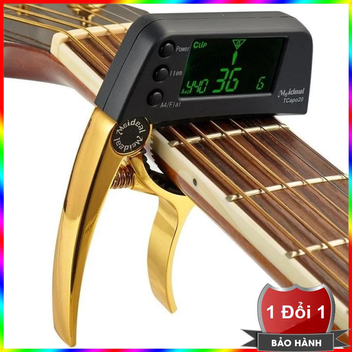 Capo kẹp đàn guitar kết hợp lên dây cực chính xác
