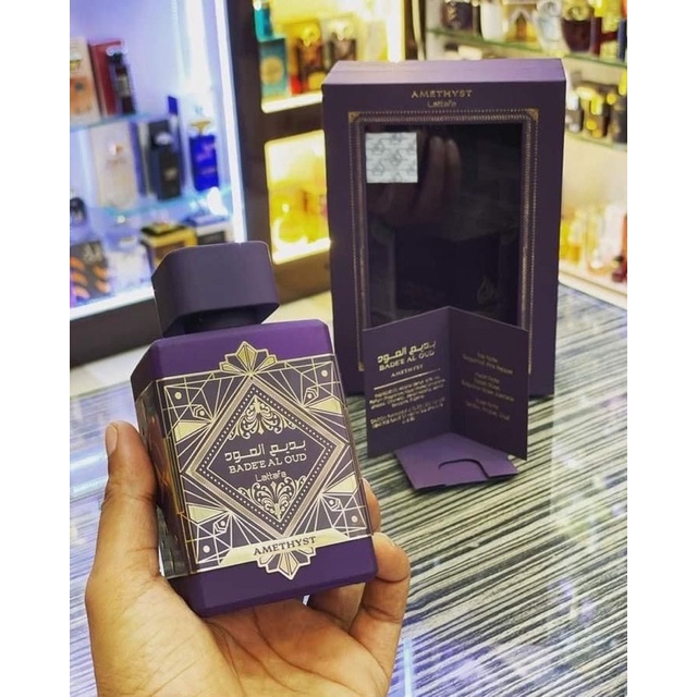 Nước hoa dubai lattafa bade'e al oud oud for glory và amethyst 100ml