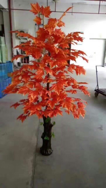 Cây phong lá đỏ 1,9m -cây giả