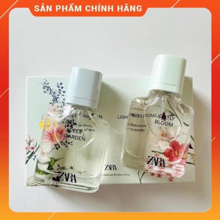 SET NƯỚC HOA NỮ ZARA - DEEP GARDEN & LIGHTLY BLOOM 30ml - M105
