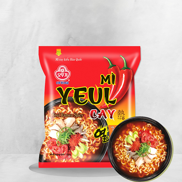 Lốc 5 Gói Mì Yeul Cay Otokivn (5x120g)