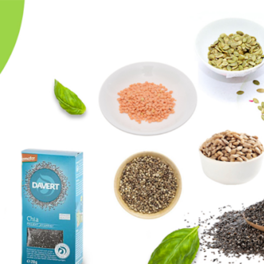Hạt chia hữu cơ Davert 210gr