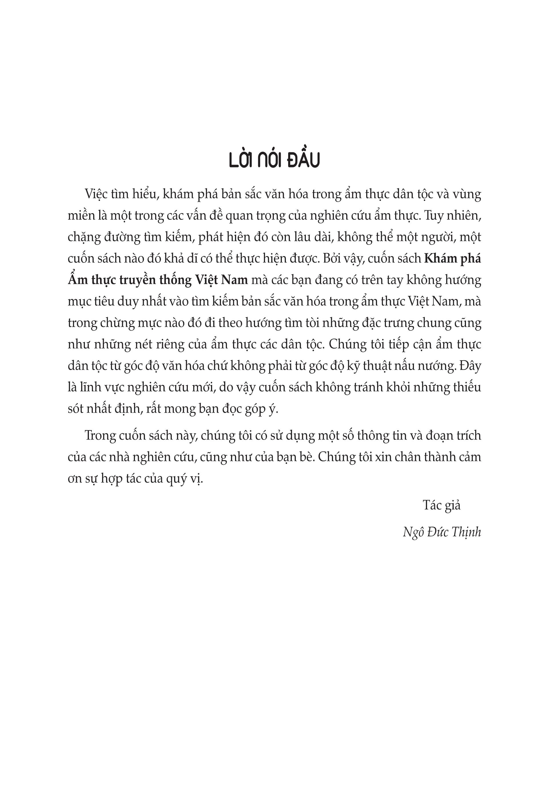 Khám Phá Ẩm Thực Truyền Thống Việt Nam