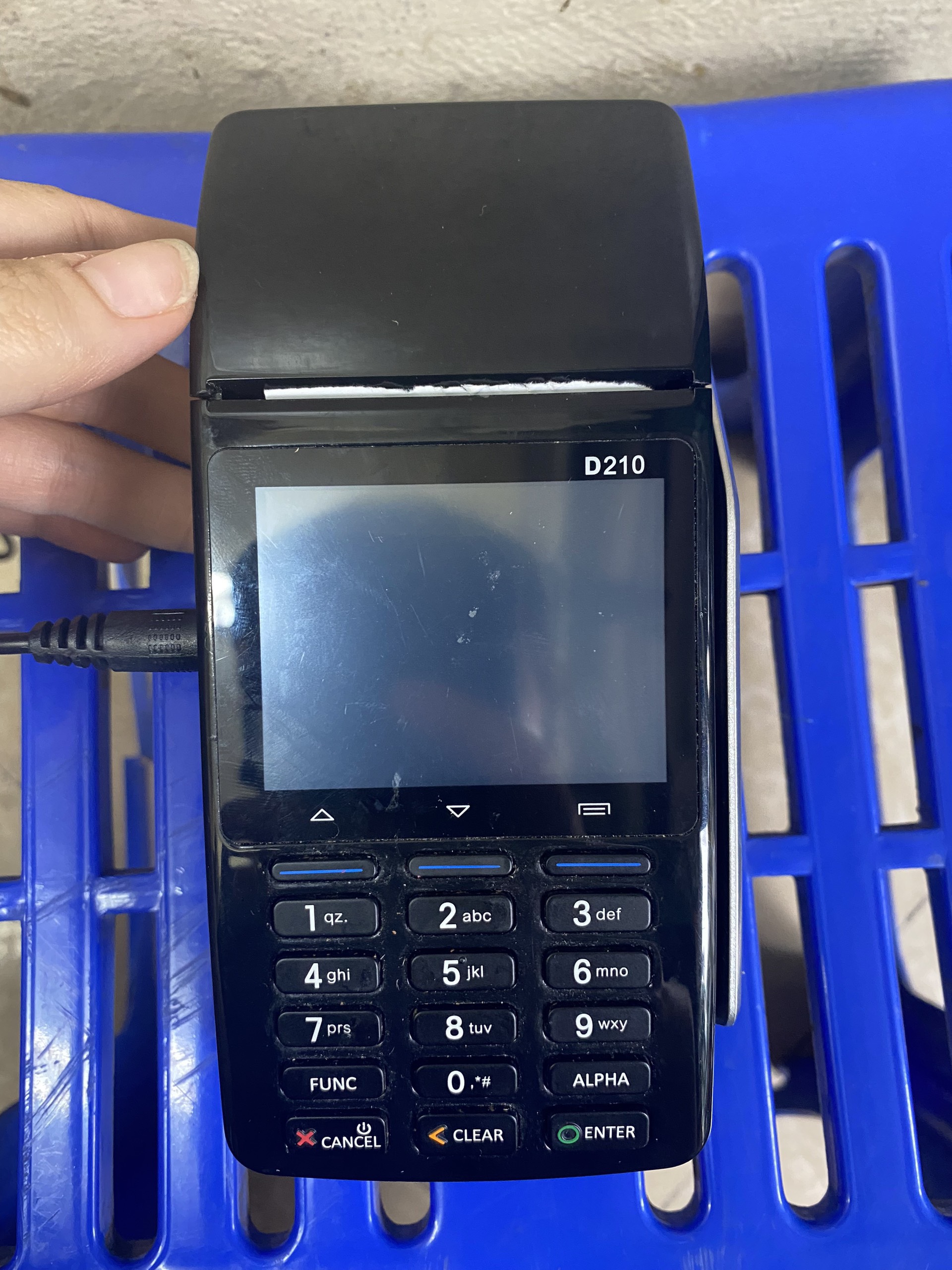Dây sạc máy PAX D210 9V 1A cao cấp