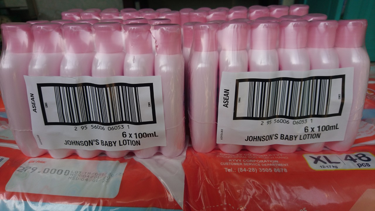 Sữa dưỡng ẩm Johnson's baby lotion 100ml