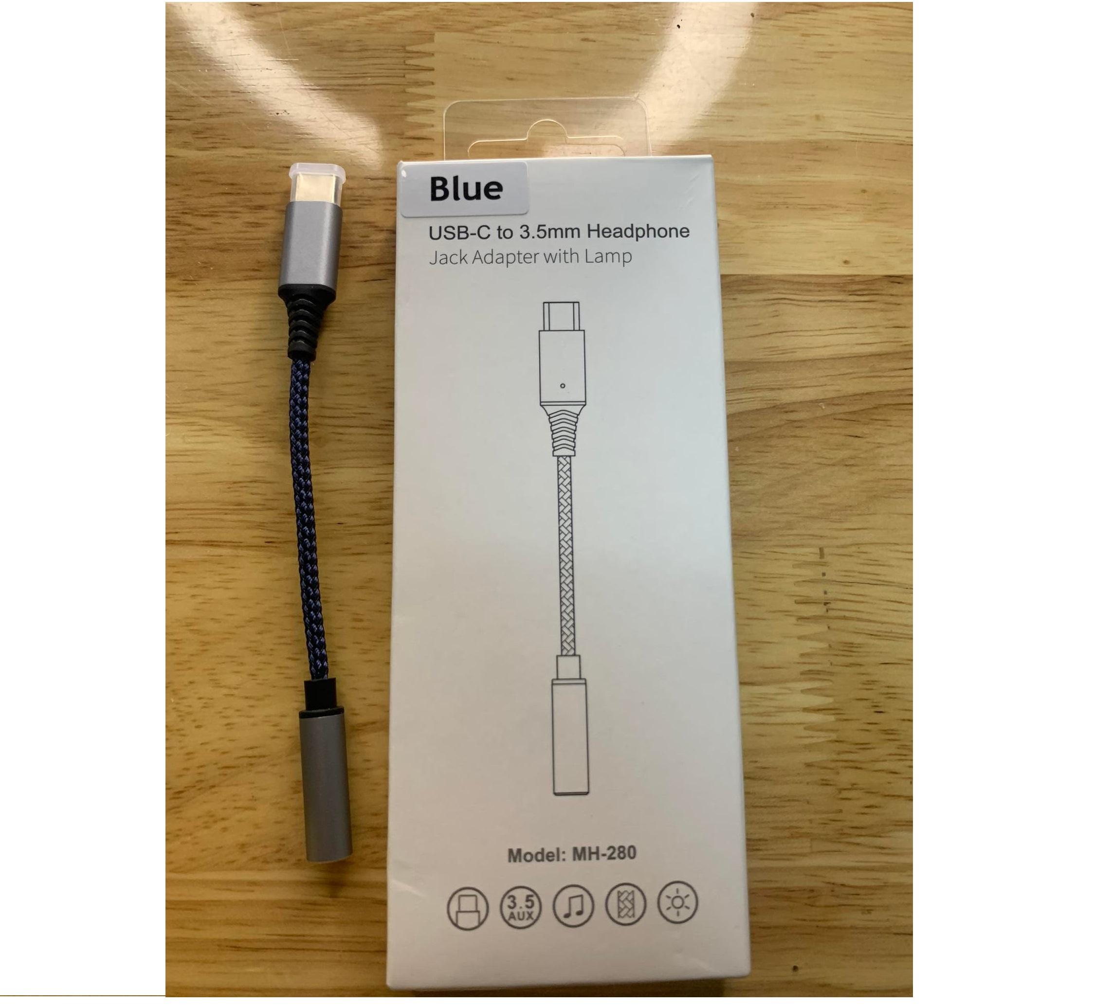Cáp chuyển đổi Type C sang 3.5mm dùng live stream chất lượng cao