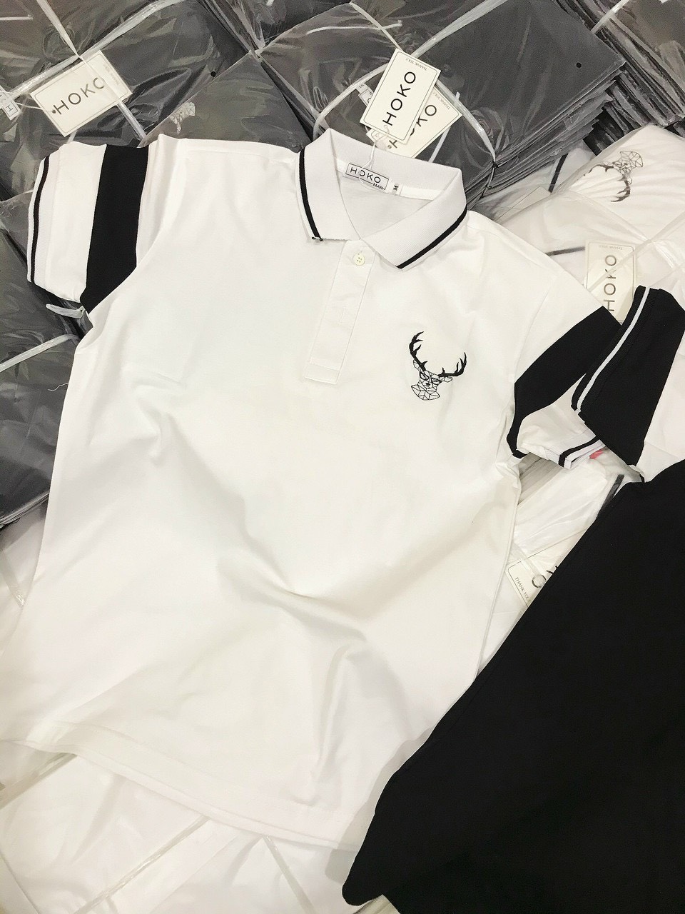 ÁO THUN NAM CỔ POLO VẢI COTTON CAO CẤP IN CHÚ TUẦN LỘC THIẾT KẾ TRẺ TRUNG DỄ PHỐI ĐỒ - B.V FASHION