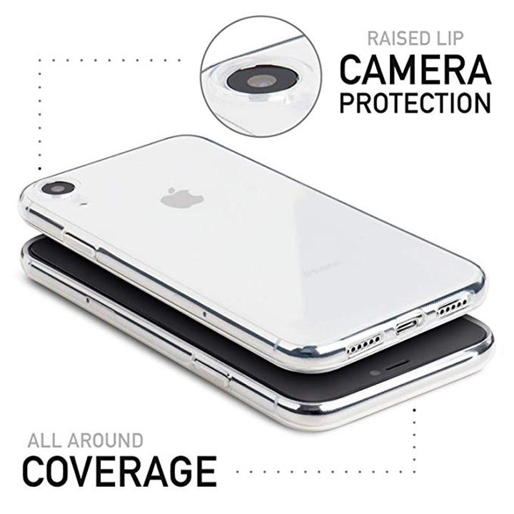 ỐP LƯNG DẺO SILICON TRONG SUỐT ĐIỆN THOẠI IPHONE XR