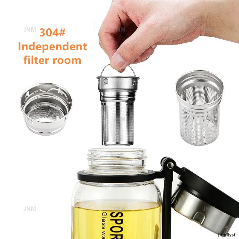 Bình nước thủy tinh dung tích 1000/1500ml