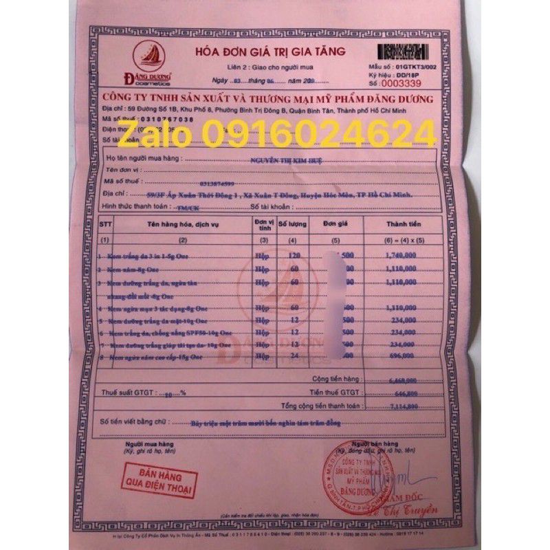 Kem dưỡng trắng Da Toàn Thân One Today