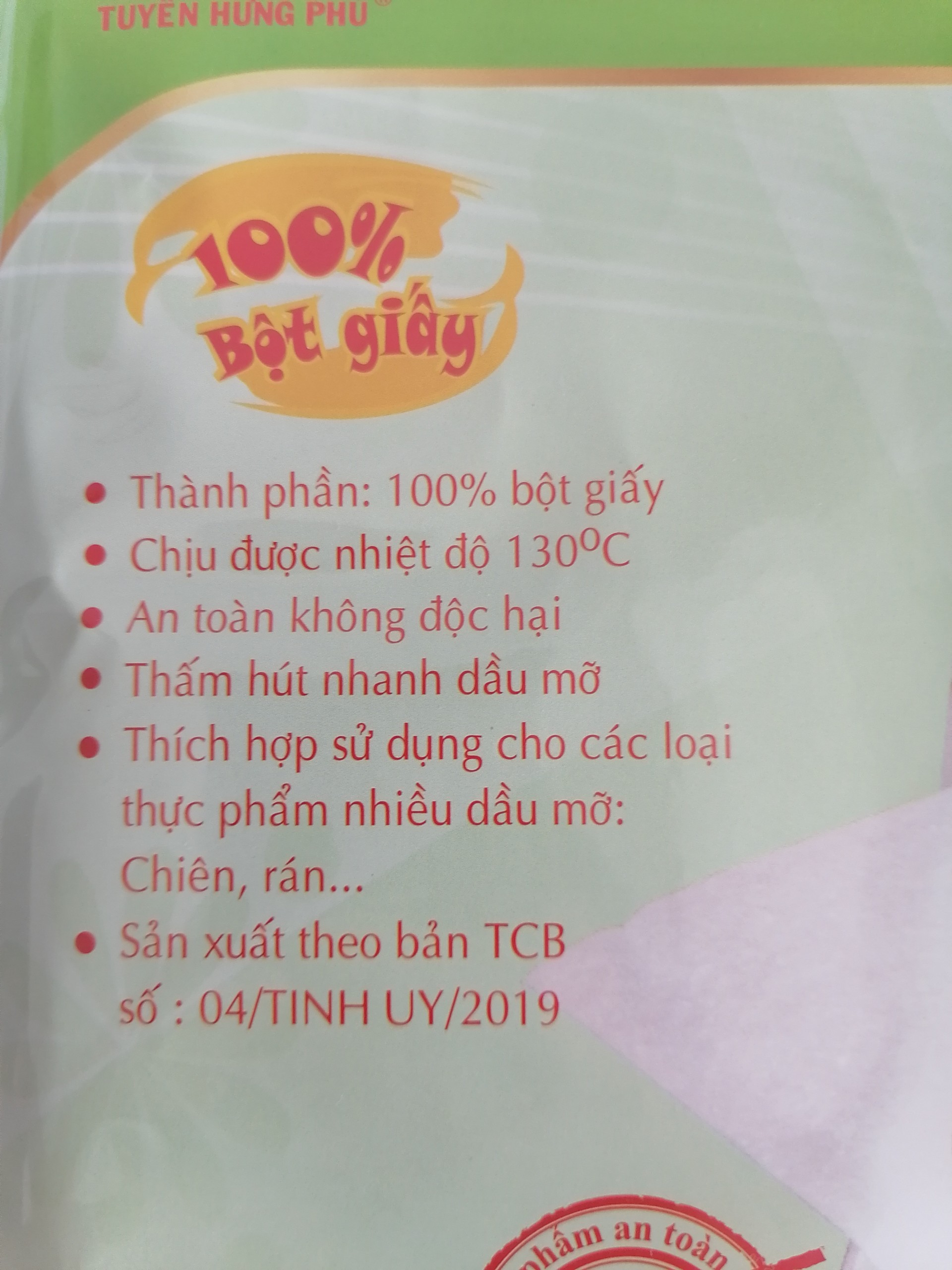 COMBO 100 TỜ [5 XẤP X 20 TỜ] GIẤY THẤM DẦU THP Oil Absorbent Paper