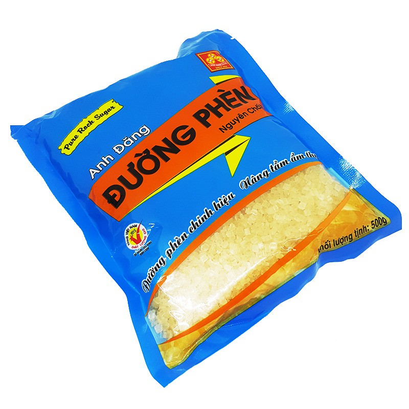 Đường Phèn Hạt Nguyên Chất 500G