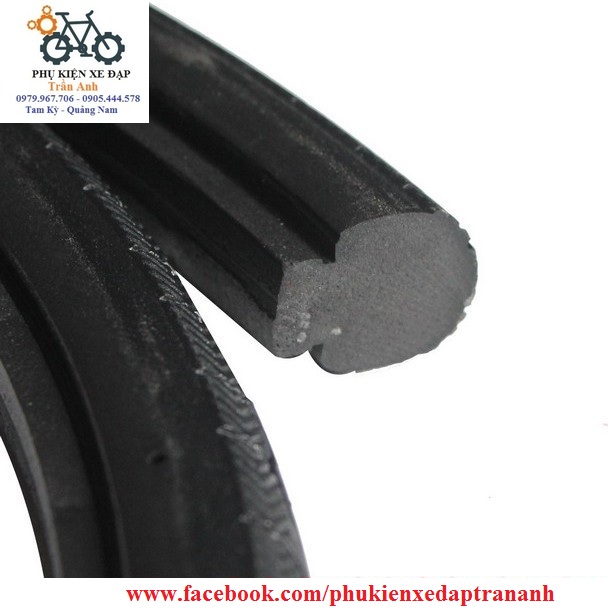 Lốp (Vỏ) Đặc Không Săm Xe Đạp Fixed Gear Single Speed 700x23C (23-622) - 1 Cái