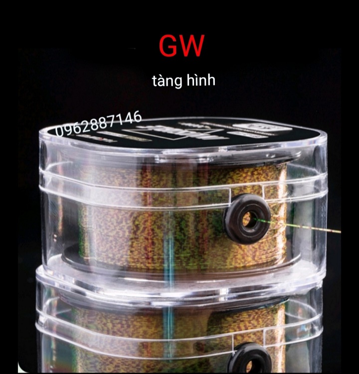 cước câu cá GWW 3D 200m tàng hình cao cấp
