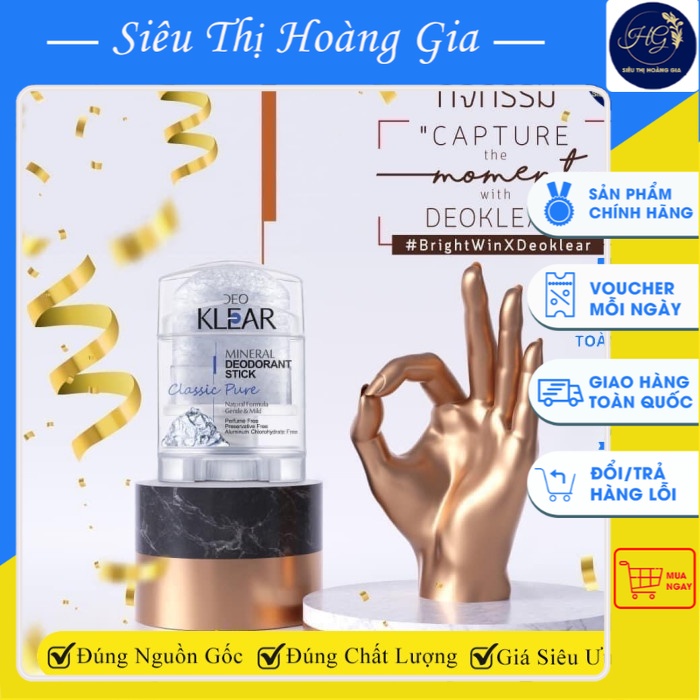 Lăn đá khoáng Klear [ hàng chính hãng ]
