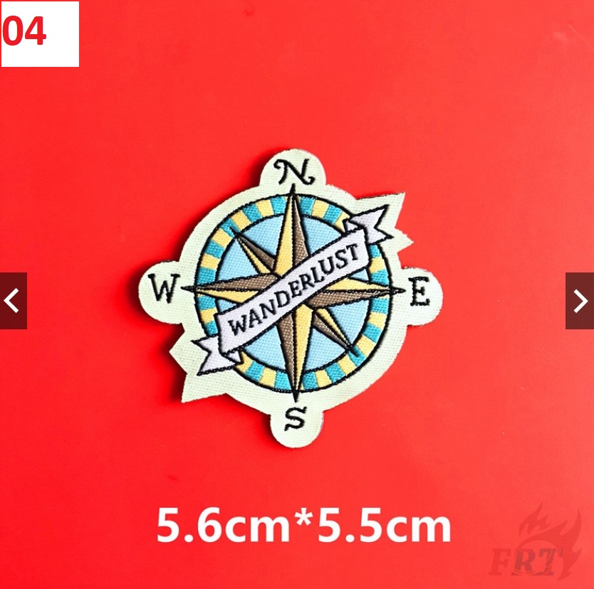 1 Sticker Ủi Thêu Chữ mountian