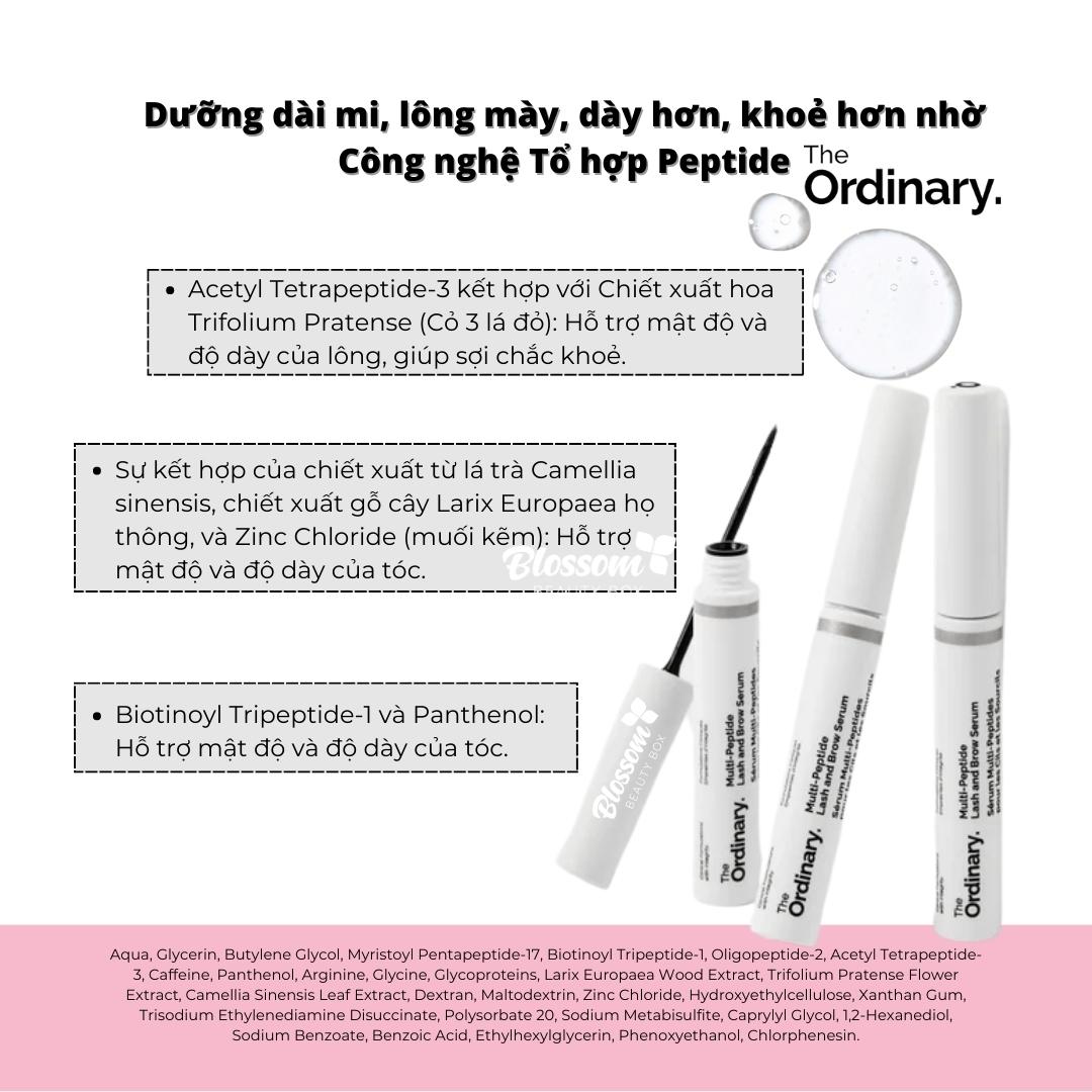 Serum dưỡng dài mi The Ordinary Multi-Peptide Lash and Brow 5ml
