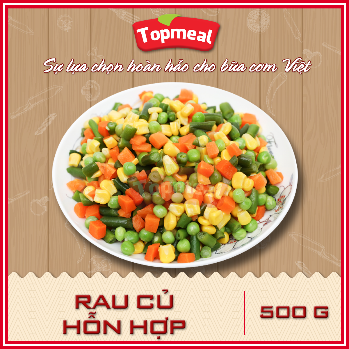 HCM - Rau củ hỗn hợp (500 g) - [Giao nhanh TPHCM]