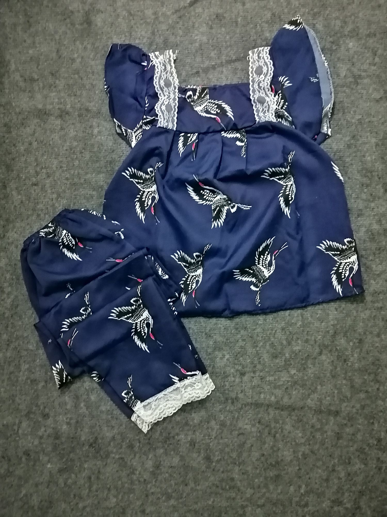 [HCM]Bộ kate thái cánh tiên  quần dài