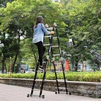 [HCM]Thang nhôm gấp đa năng Advindeq ADM104