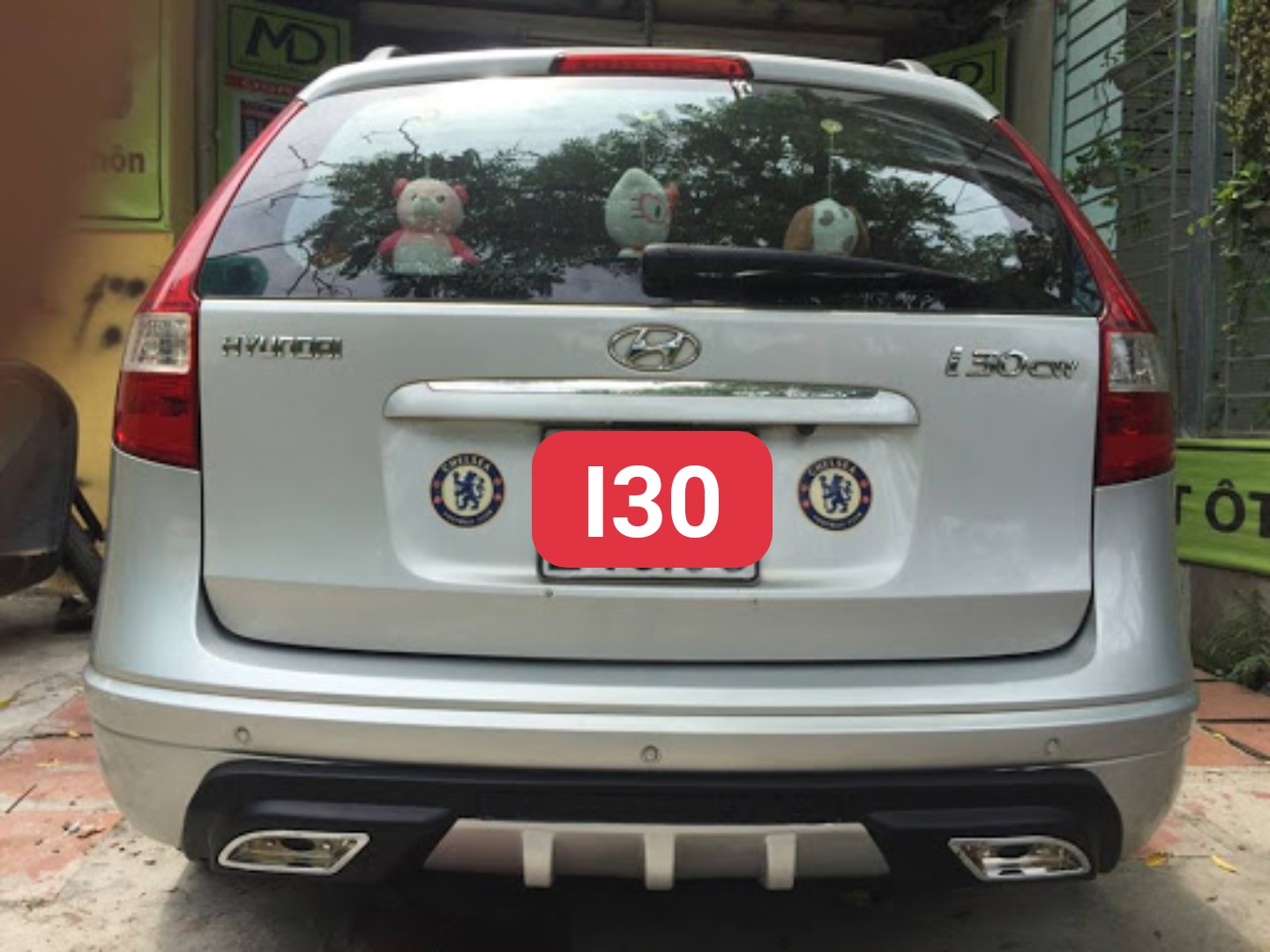 Lippo dùng chung các dòng xe sedan- Lip chia pô xe Hyundai I30