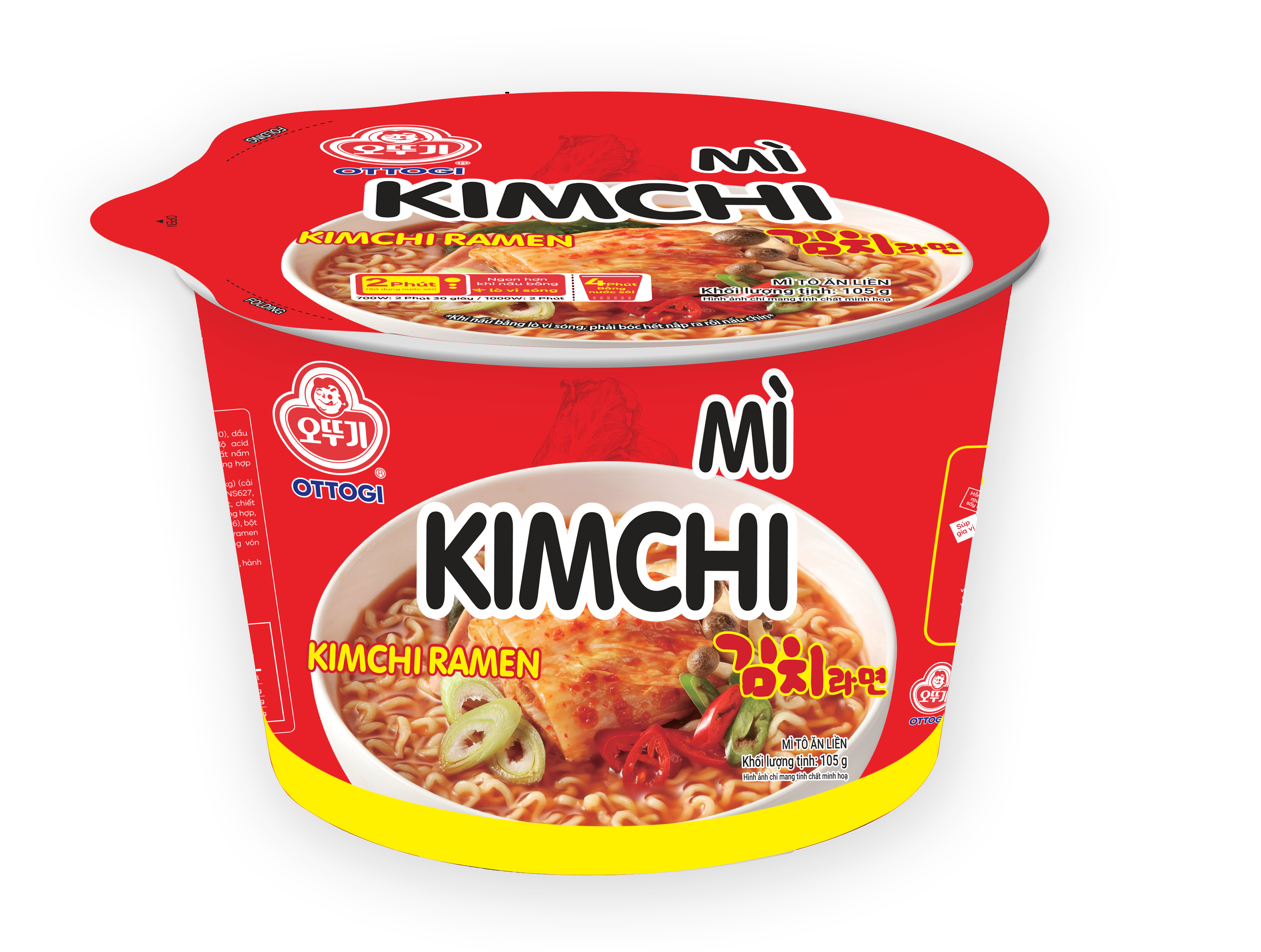 Kim Chi Otoki Noodles 105g
