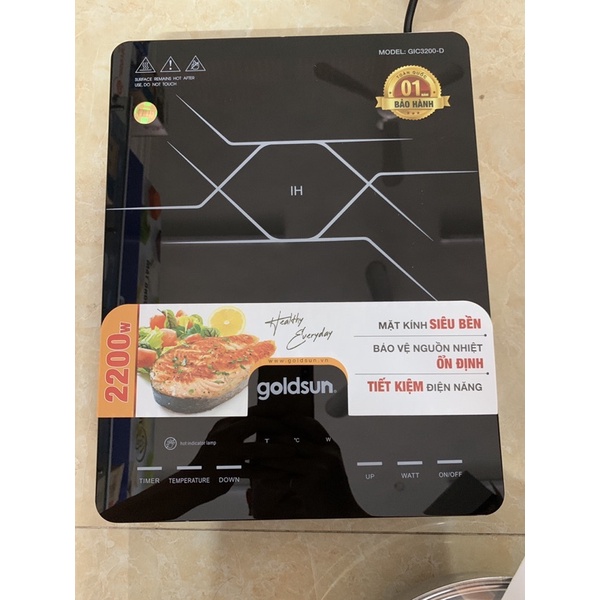 Bếp từ đơn GOLDSUN GIC3200-D chính hãng