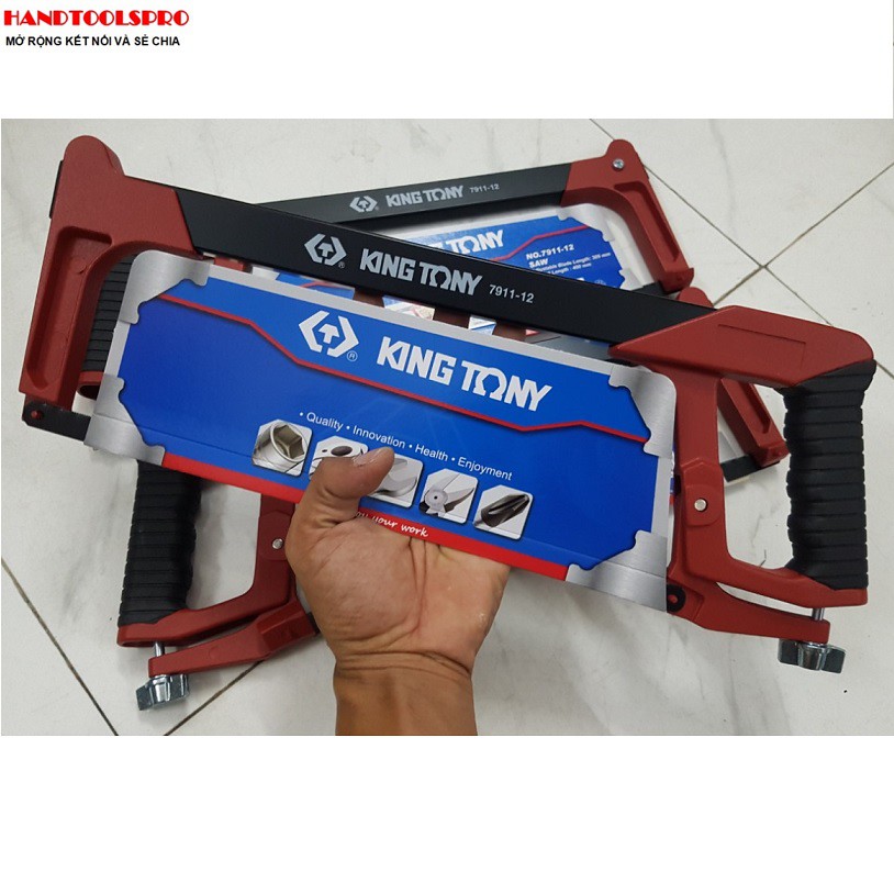 305mm cưa sắt đỏ đen kingtony 7911-12