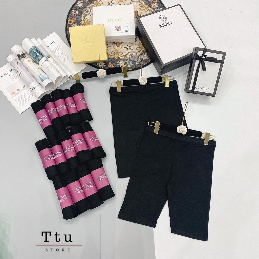 Quần legging lửng, Quần ngố legging rainbow