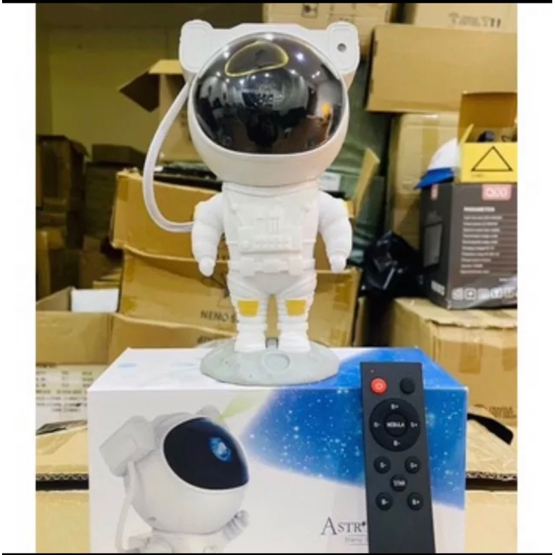 Đèn Led Phi Hành Gia chiếu hình thiên Hà Galaxy chiếu trần nhà