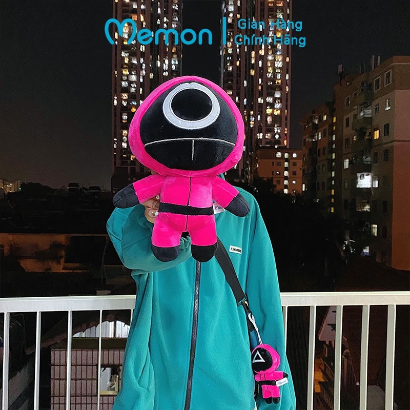 [Mã LIFEM1 giảm 50k đơn 99k] Gấu Bông Trò Chơi Con Mực Squid Game Cao Cấp Memon