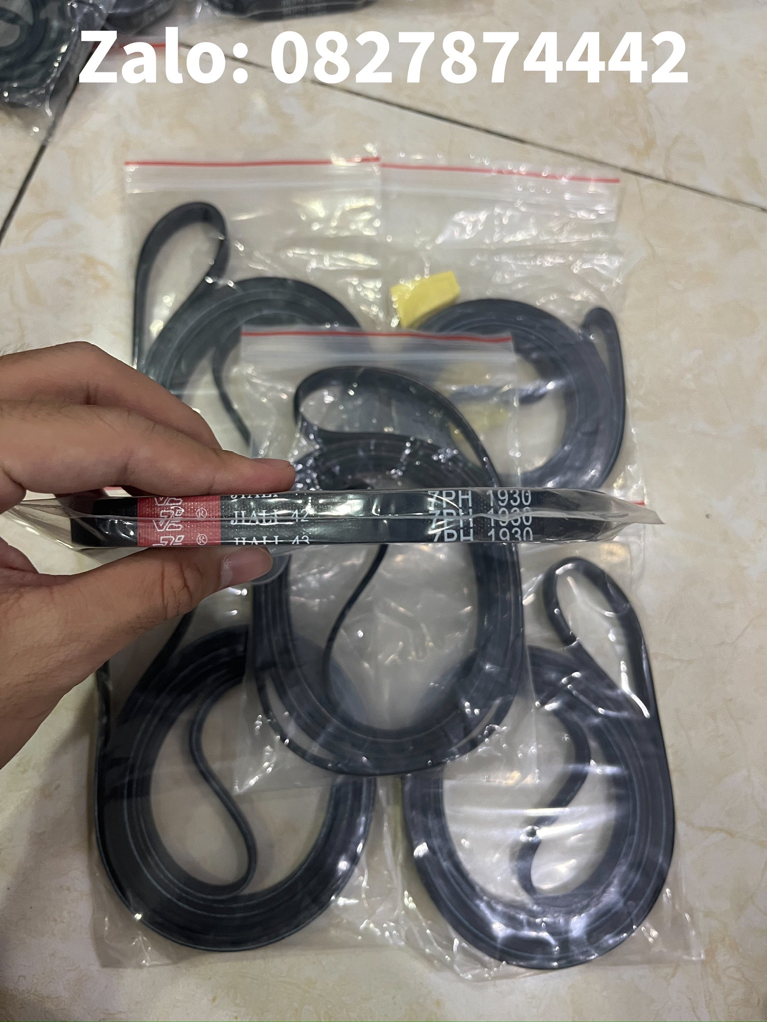 Dây curoa máy sấy electrolux 1930 - 7 rãnh - edv 600-705-7051-8052-7552...