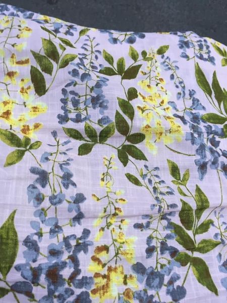Vải xô linen lan vũ nữ vàng!