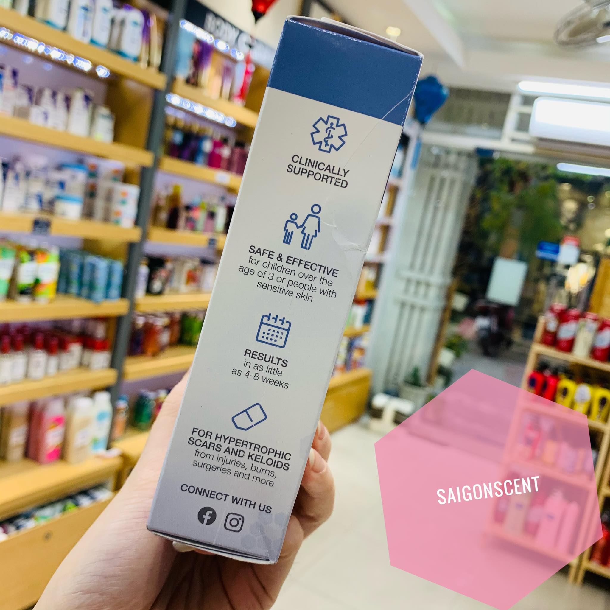 Miếng Dán Sẹo ScarAway Silicone Scar Sheets (8 miếng)