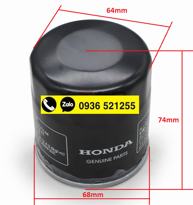Bộ lọc dầu lọc nhớt Honda CB400 CB-1 XJR400 CBR23 CBR29  CBR1000 Yamaha R1 Kawasaki Z1000 CBR250 CB500 CB600 CB650R CBR650R SH300 SH350... và các dòng xe tương ứng.