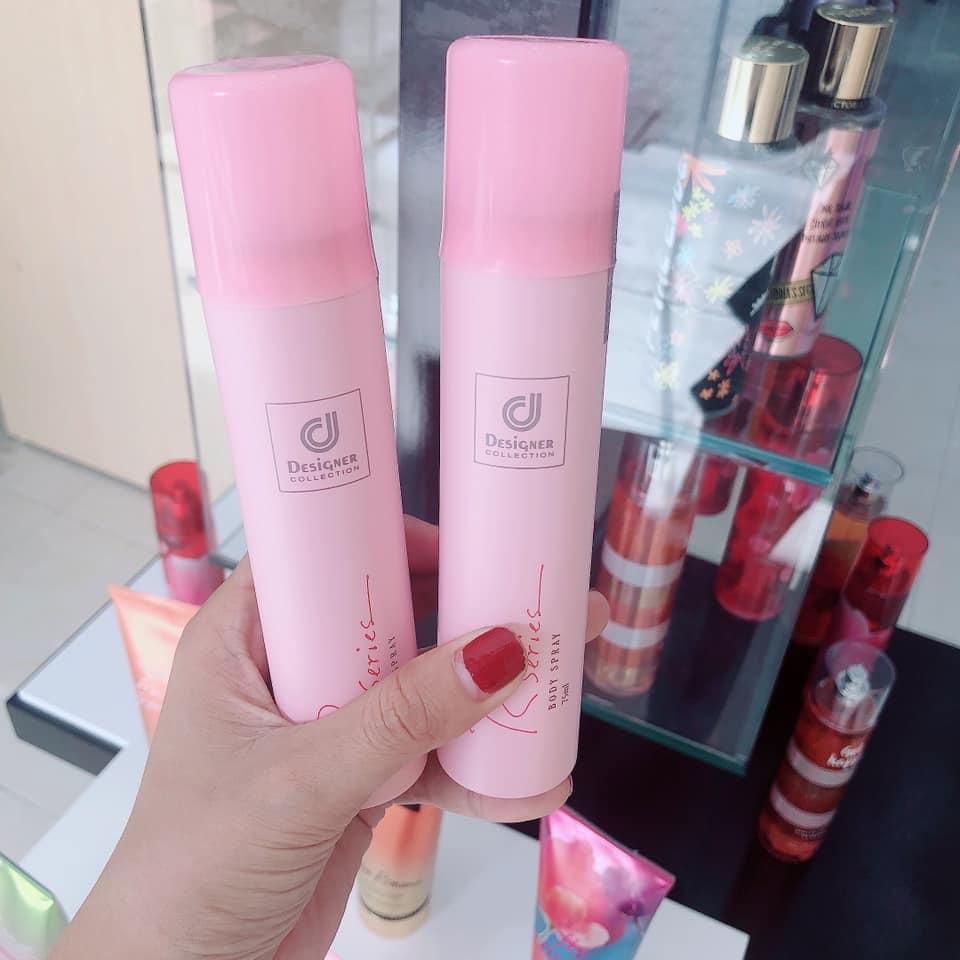 Xịt thơm toàn thân body Designer 75ml