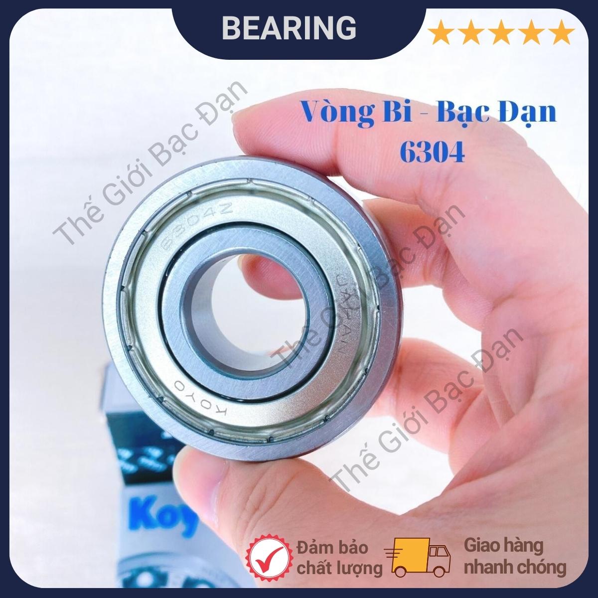 Vòng bi bạc đạn 6304 ZZCM KOYO -Thế Giới Bạc Đạn